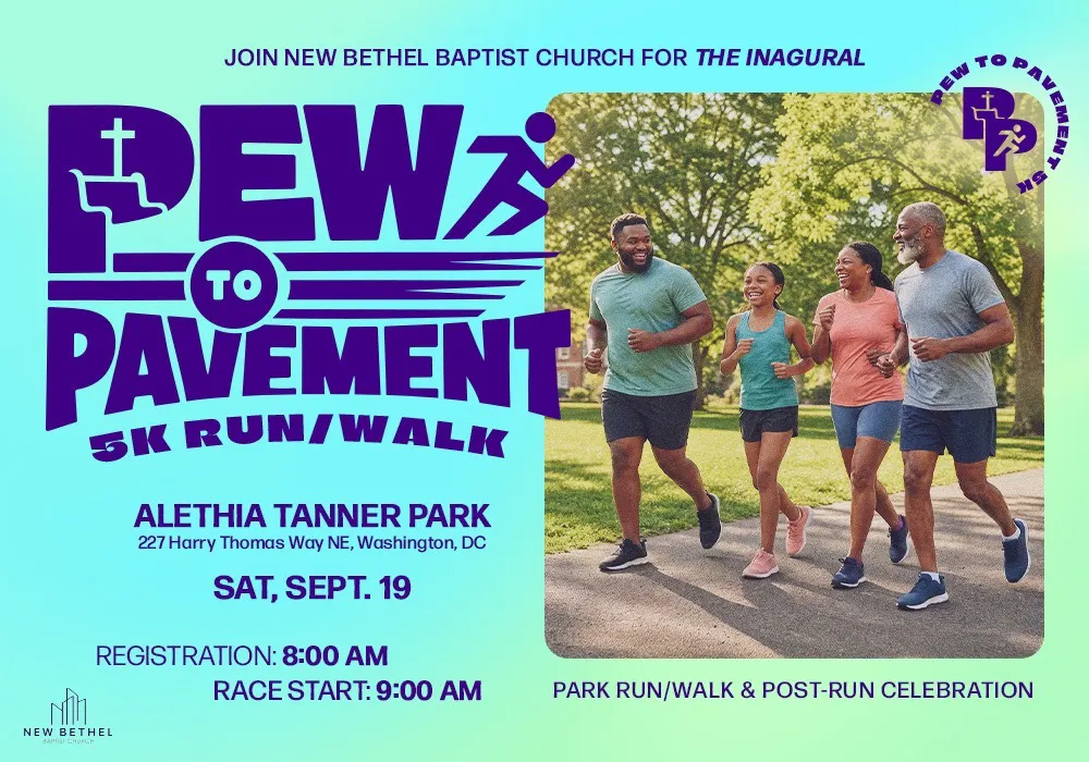 Pew to Pavement 5k Run/Walk