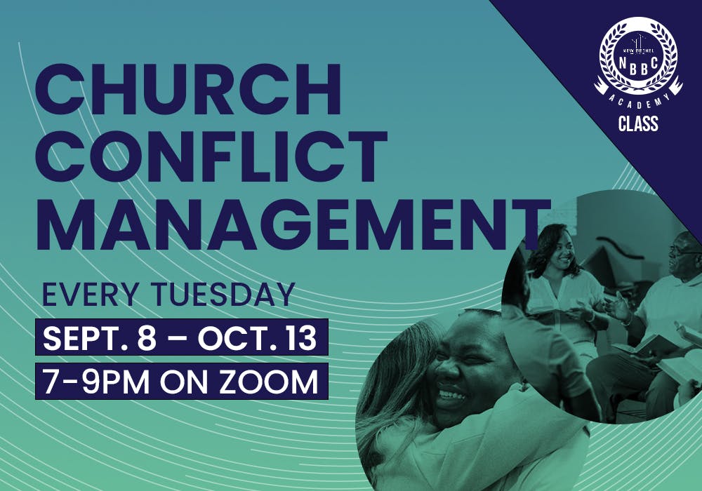 Church Conflict Management Class