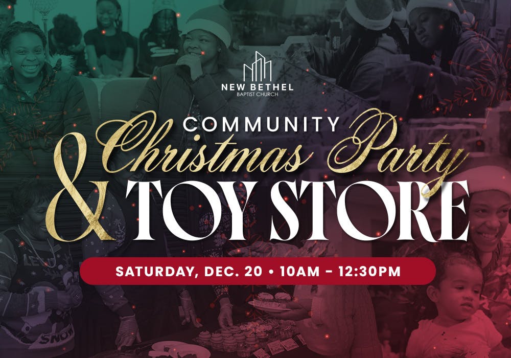 Community Christmas Party & Toy Store